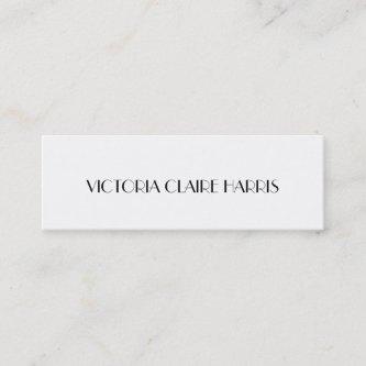 Parisian chic graduation insert class of name card