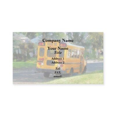 Parked School Bus