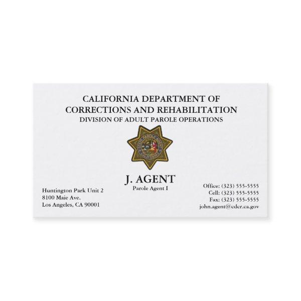 Parole Agent