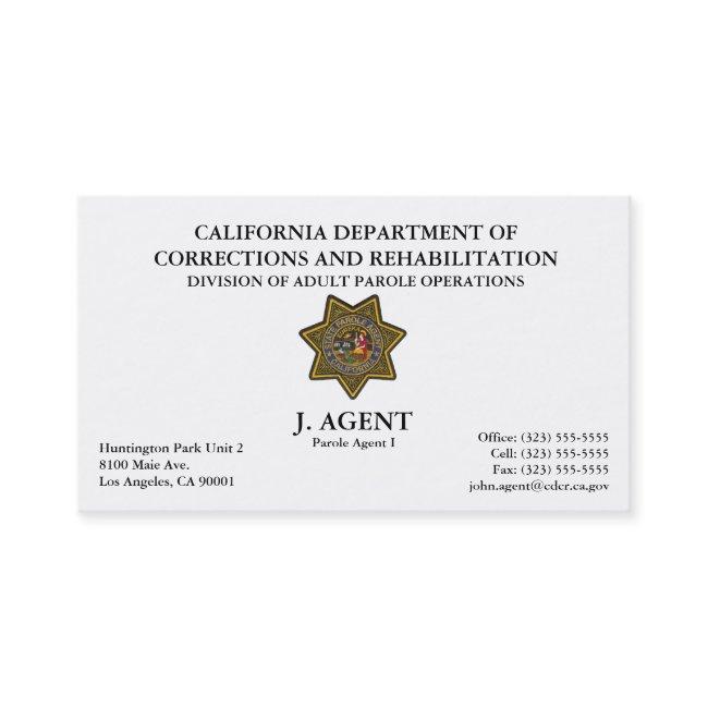 Parole Agent