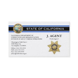 Parole Agent  - Thin Blue Line