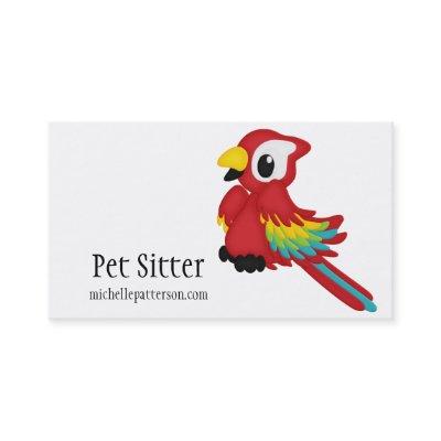 Parrot Bird Animal Pet Sitter