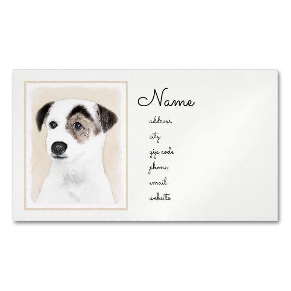 Parson Jack Russell Terrier Painting - Dog Art  Magnet