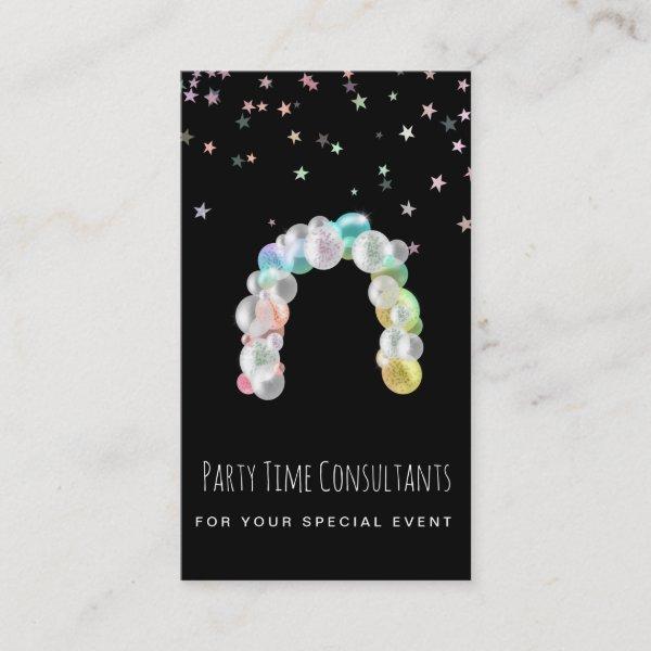 *~* Party Event Planner Rainbow Balloons