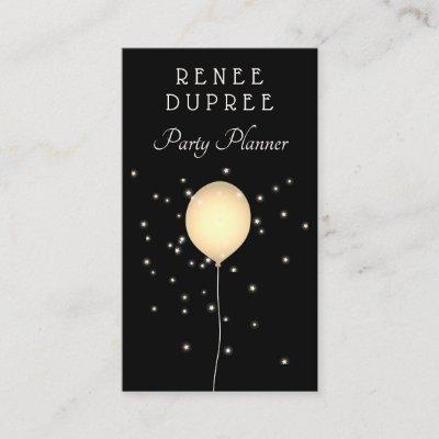 Party Planner Gold Balloon