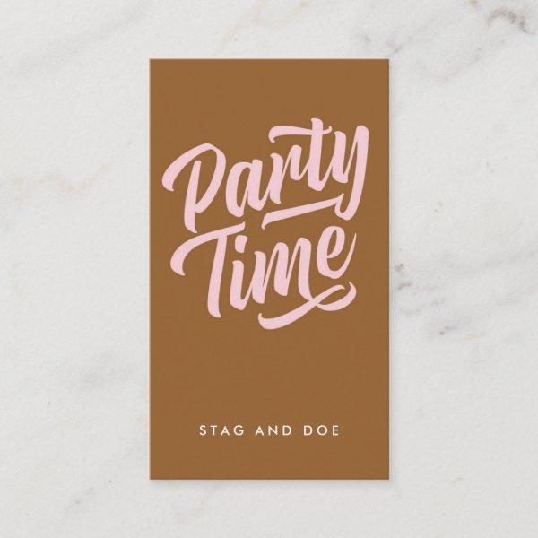 Party Time Ticket