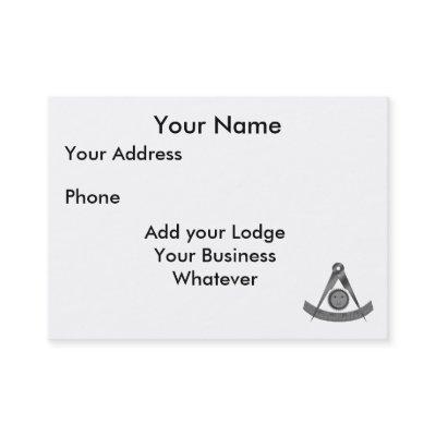 Past Masters Card