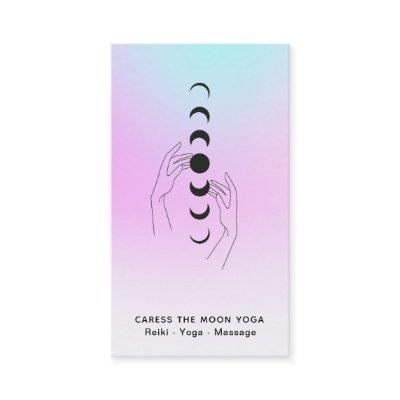 ~* Pastel Caress The Moon Phases Celestial Hands