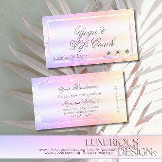 Pastel Colorful with Shimmery Diamonds Multicolor