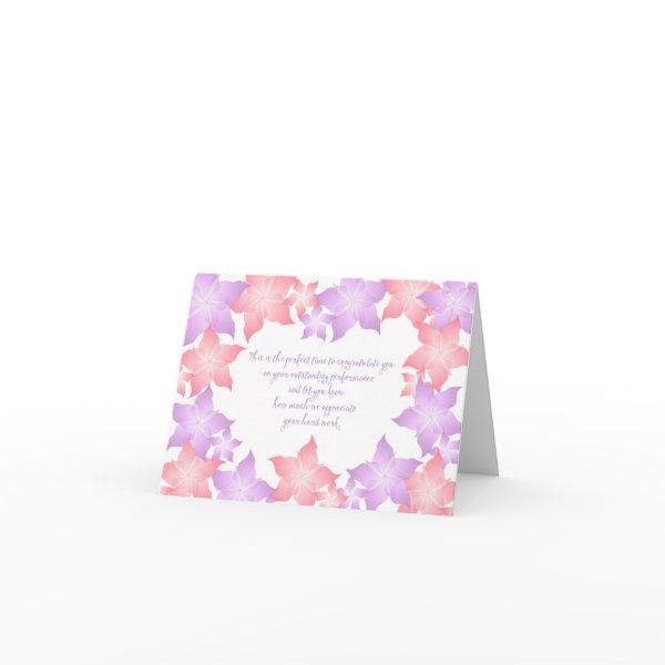 Pastel Flowers Administrative Professionals Day Card