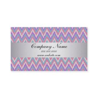 Pastel Ikat ZigZag Pocket 2019 Calendar