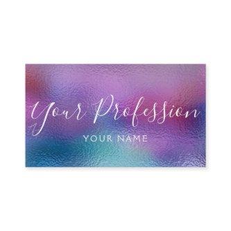 Pastel Iridescent Foil Blue, Purple and Teal