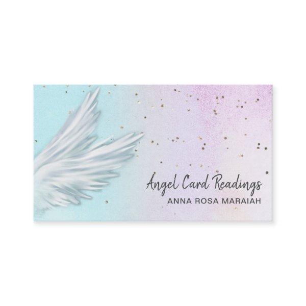 *~*  Pastel Ombre  Angel Wings Starry Rainbow