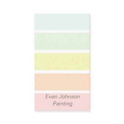 Pastel Paint Sample