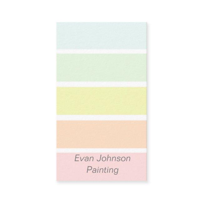 Pastel Paint Sample