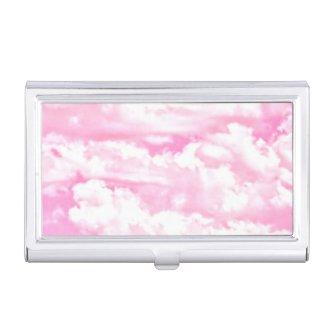 Pastel Pink Happy Clouds Decoration  Case