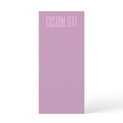 Pastel Purple & Light Pink | Modern Editable Text Menu