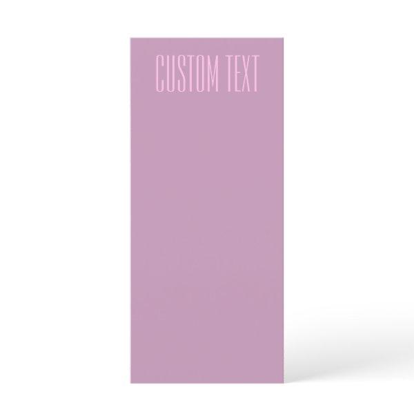 Pastel Purple & Light Pink | Modern Editable Text Menu