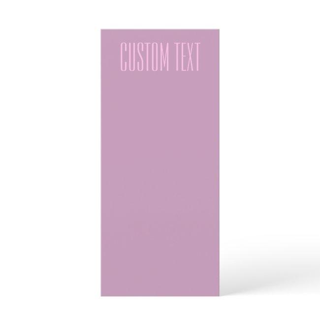 Pastel Purple & Light Pink | Modern Editable Text Menu