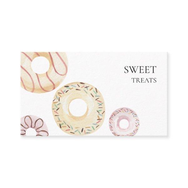 Pastel Sprinkle Dounut Sweet Treat Template