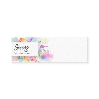 Pastel Watercolor Florals Perfume Tester Mini