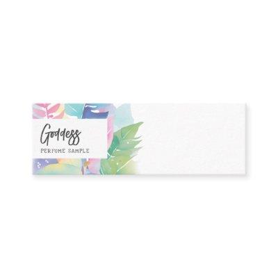 Pastel Watercolor Leaf Perfume Tester Mini