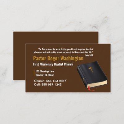 Pastor or Deacon Bible Church