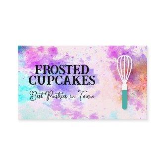 Pastry Whisk | Watercolor Art Background