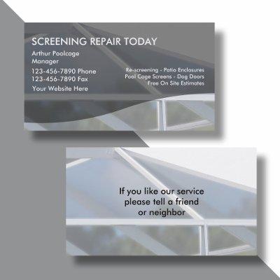 Patio Rescreening