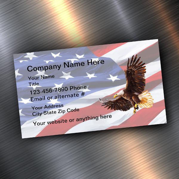 Patriotic American Eagle Magnetic