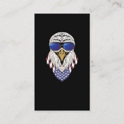 Patriotic Bald Eagle Sunglasses American Flag Bird