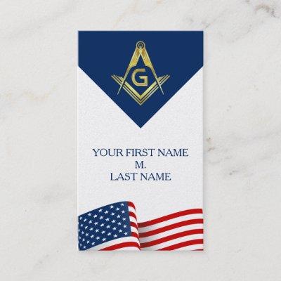 Patriotic Masonic  | Flag Freemason
