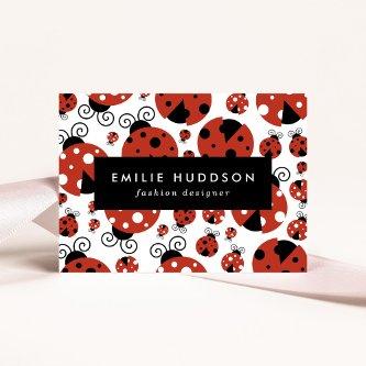 Pattern Of Ladybugs, Cute Ladybugs, Red Ladybugs