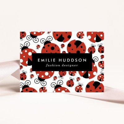 Pattern Of Ladybugs, Cute Ladybugs, Red Ladybugs