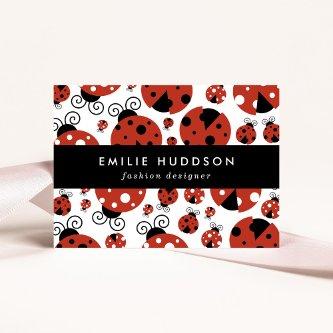 Pattern Of Ladybugs, Cute Ladybugs, Red Ladybugs