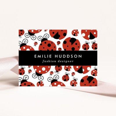 Pattern Of Ladybugs, Cute Ladybugs, Red Ladybugs