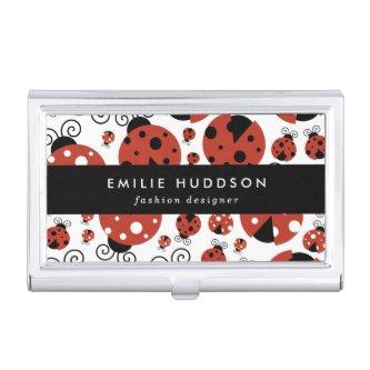Pattern Of Ladybugs, Cute Ladybugs, Red Ladybugs  Case