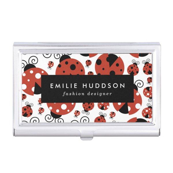 Pattern Of Ladybugs, Cute Ladybugs, Red Ladybugs  Case