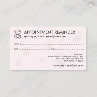 Paw Logo Pet Appointment