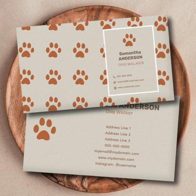 Paw Pattern - Dog Walker