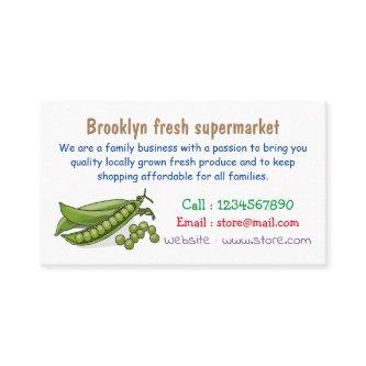 Pea cartoon illustration