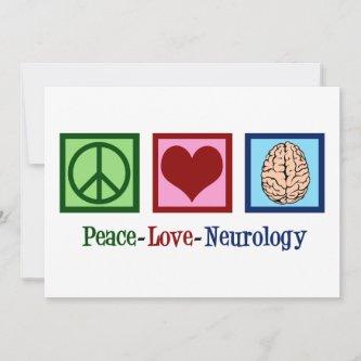 Peace Love Neurology Card