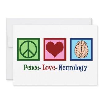 Peace Love Neurology Card