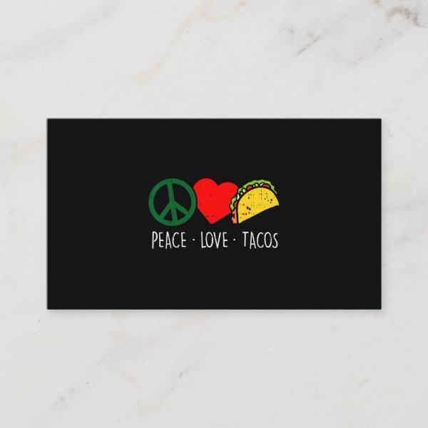Peace Love Tacos Cinco De Mayo Fiesta Mexican Hipp