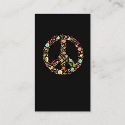 Peace Sign Flower Freedom Love Movement 60s 70s