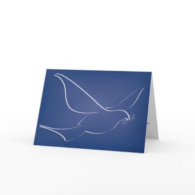 Peaceful Dove Holiday Greeting Card
