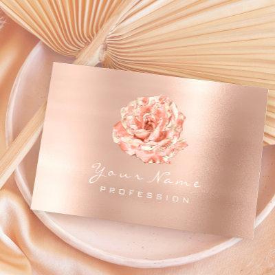 Peach Rose Gold Blogger Stylist Beauty Studio lux