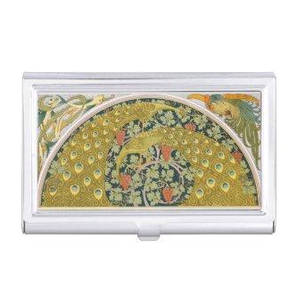 Peacock Art Nouveau Style round intricate design  Case