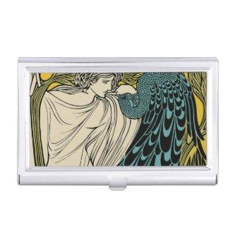 Peacock Fine Art Bird Nouveau  Case