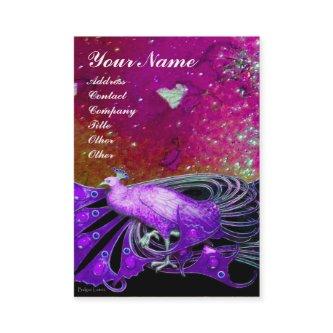 PEACOCK purple sparkle
